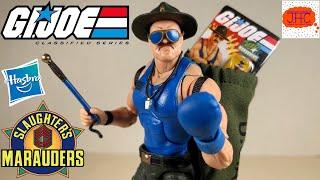 DITTY BAG? GI Joe Classified Series Mad Marauders Sargeant Slaughter Action Figure Review Boxing