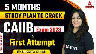 5 Months Study Plan to crack CAIIB Exam 2023 in First Attempt | English Medium