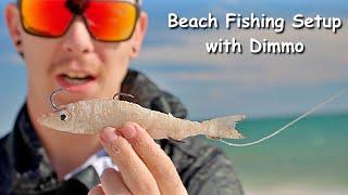 Beach Fishing Setup With Dimmo