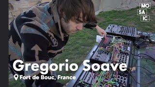 Modular Live Set Gregorio Soave at Fort de Bouc, France for Mosaic Live