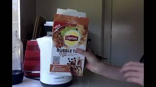 Whats in the Lipton Bubble tea kit