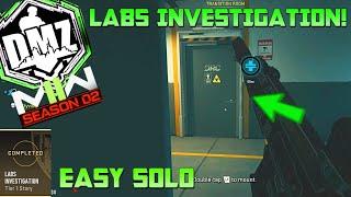 MW2 DMZ "LABS INVESTIGATION" EASY SOLO GUIDE! HOW TO FIND GENERATOR ROOM ON F1 *NEW* SEASON 2