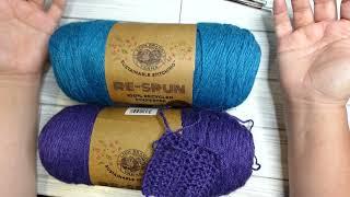 Lion brand respun yarn