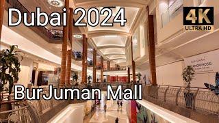 Dubai 4K BurJuman Mall Walking Tour 2024 