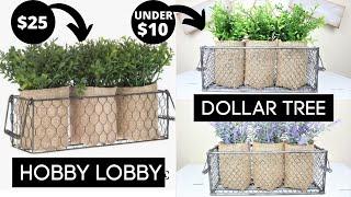 Dollar Tree DUPE | Hobby Lobby Basket | Dollar Tree DIY 2020