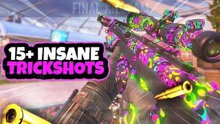 TRICKSHOTTING WITH CUSTOM CAMO PACKS ON CONSOLE BLACK OPS 2(BO2 Trickshotting w/ 15+ KILLCAMS!)