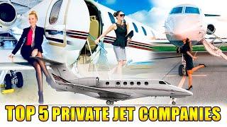 Top 5 Private Jet Charter Companies in the World | Best Private Jets | Abitrage