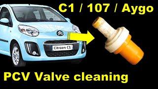 Citroen C1 Using Oil Is YOUR Citroen C1 PCV Valve Blocked