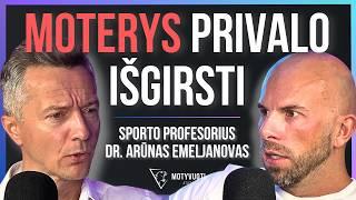 SPORTO PROFESORIUS: MOTERŲ sveikata, VYRŲ raumenys, kiek ŽINGSNIŲ, Vo2, MITAI  | Tapk Geresniu 045