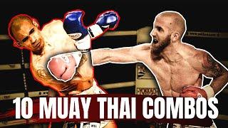 10 Basic Muay Thai Combos | Best Combinations For Beginners