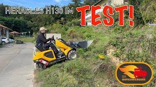 DER TEST!  Micro Radlader Heracles H130 in Action!  