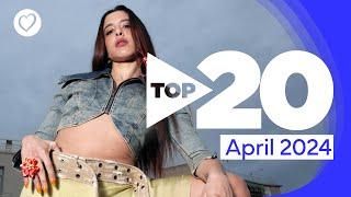 Eurovision Top 20 Most Watched: April 2024 | #UnitedByMusic