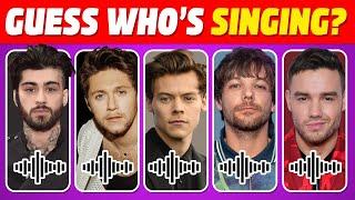 Guess the voice of One Direction members | Guess who's singing quiz | Directioners Songs Quiz 2024