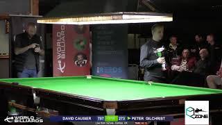 David Causier vs Peter Gilchrist | Final | British Open 2022 | QZone Carlisle