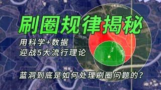 和平精英：刷圈规律揭秘，用科学+数据迎战5大流行理论，蓝洞到底是如何处理刷圈问题的？