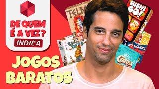 TÁ POBRE? | Top jogos por menos de 100 Reais | De quem é a Vez? - Indica