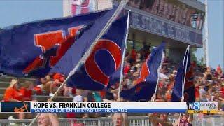 Hope vs. Franklin College