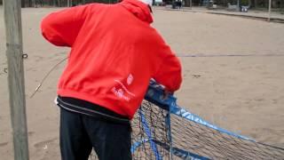 Ashbridges Bay Beach Volleyball Leagues - How To Take Down Nets and Lines