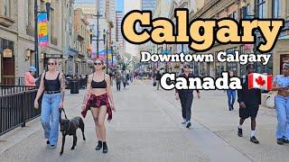 Calgary Downtown | Calgary Canada Walking tour  2024 #canada #alberta #calgary