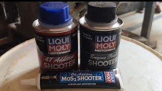 Liqui Molly Bike Additives Servicing for Passion pro | Engine Oil Flush, Additive ,Injector cleaner