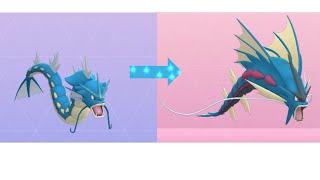 Pokémon go mega evolving Gyarados