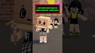  Why Does Mom Make Me Wear This Hat.. Every Day? #roblox #berry #shorts