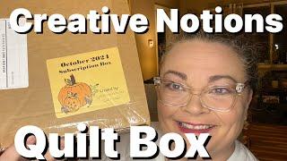 Creative Notions Quilt Box - October 2024