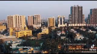 North Nazimabad of Karachi street view