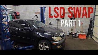 2001 IS300 LSD Swap - Part 1