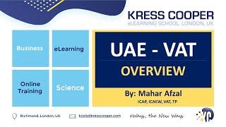 Comprehensive Overview of UAE VAT Law | UAE VAT Explained by Mahar Afzal