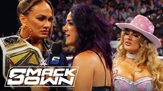 Bayley Sends Nia Jax and Tiffany Stratton a Message | WWE SmackDown Highlights 10/4/24 | WWE on USA