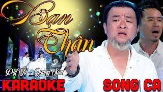 Karaoke Bạn Thân - Đạt Võ & Quang Sơn  Karaoke Bolero | Karaoke Trữ Tình - Beat Chuẩn Dễ Hát