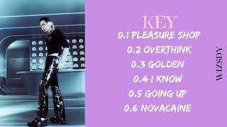KEY (SHINee) -  3RD MINI ALBUM [PLEASURE SHOP] PLAYLIST