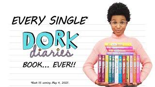 DORK DIARIES: Unboxing ALL of the Dork Diaries Books in the Series (So Far) | LEMONERDY