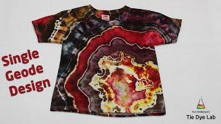 Tie Dye: How To Ice Dye a Single Geode Tie Dye Shirt