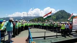 #viral#indianJammu&Kashmir chanab railway  World's highest railway bridge deck launching completed