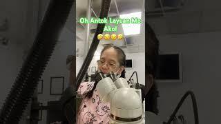 Nag aagawan Ang Trabaho at Antok Halos Subsob Ang Mukha sa Microscope!