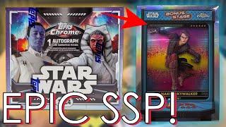 INSANE SSP!! | 2024 Topps Chrome Star Wars Hobby Box Opening