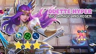 ZILONG SKILL 1 | Odette Elementalis | Odette Hyper ⭐⭐⭐ - Big Damage And Regen  | MLBB Magic Chess