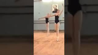 VBA classical exam fromProfessor Trofimova's 4th class showing allegro & pointes exercices