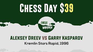 Aleksey Dreev vs Garry Kasparov | Kremlin Stars Rapid, 1996