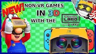 MORE 3D games for Labo VR on Nintendo Switch.  ALL NEW!