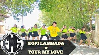 KOPI LAMBADA X YOUR MY LOVE | Dance Fitnesss | Dance Trends | Dance workout |Zumba