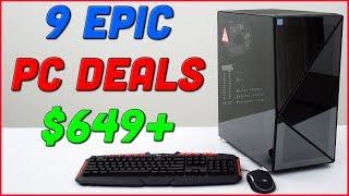 9 Gaming PC Deals — $649 to $2,299 — Black Friday / Cyber Monday 2019