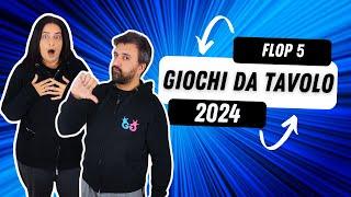 Flop 5 - I Peggiori Giochi da Tavolo del 2024