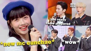 HYBE family was amazed with Eunchae's skills as MC 