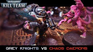 KILL TEAM BATTLE REPORT:   Grey Knights vs Chaos Daemons - V: In the Bowels of the Beast