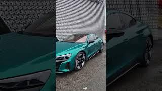 2024 Audi e-tron GT RS - wrapped in smaragd green #shorts