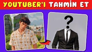 YouTuber'ları Animeleştirdik! Animeleşmiş YouTuber'ları Tahmin Et! Kim Olduklarını Bul 