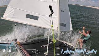 My first Hobie 16 pitchpole